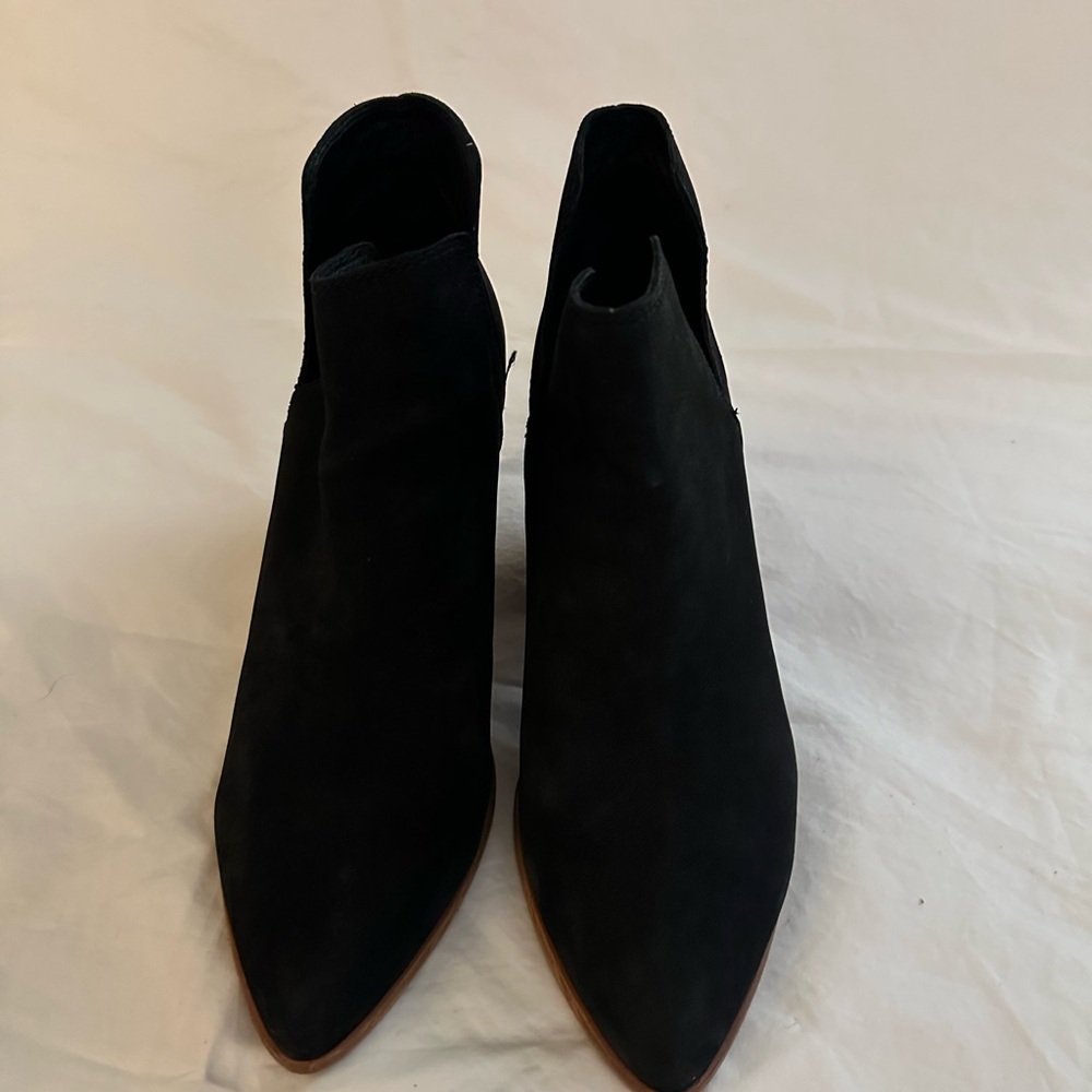 Frye Black suede Ankle Booties